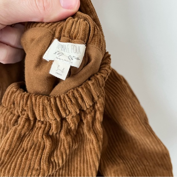 The simple folk corduroy bubble romper dark brown size 3-4 years - Picture 3 of 3